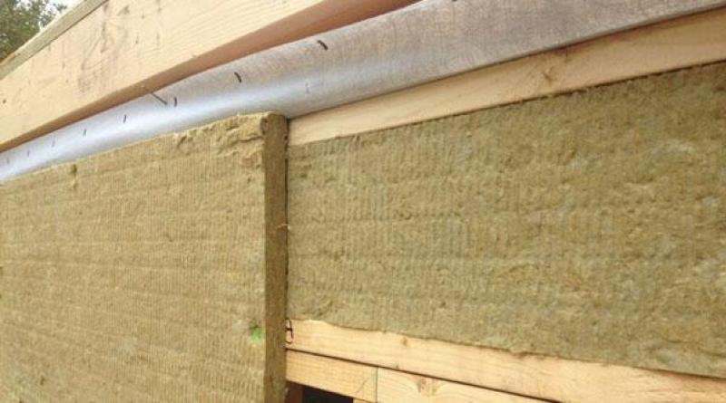 Insulation of a wooden house from the outside: step-by-step insulation method