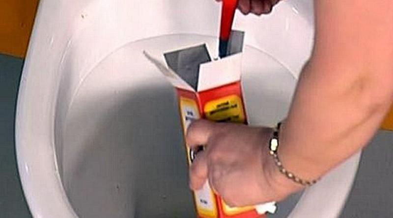 Kako otčepiti WC školjku pomoću flaše, sode ili kabla